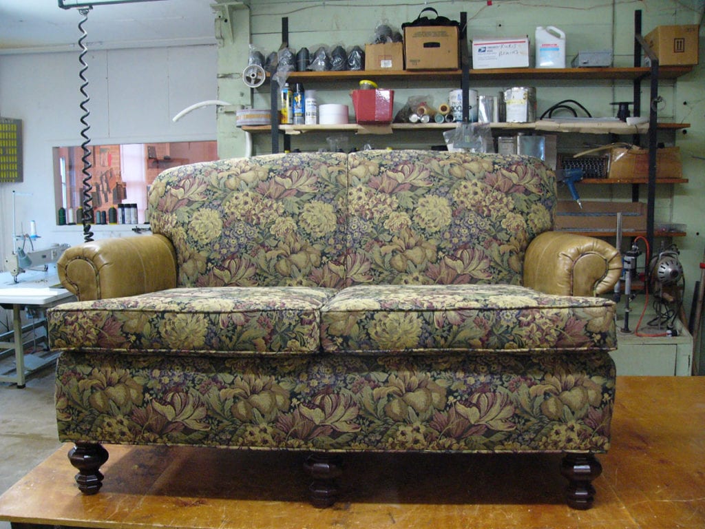 Love Seat Sofa and Chair Set Restoration Project