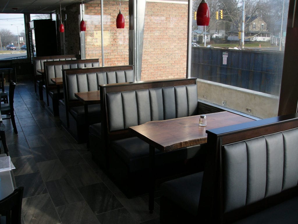 New Booth Seats Design For Restaurant Expansion Project