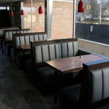 New Booth Seats Design For Restaurant Expansion Project