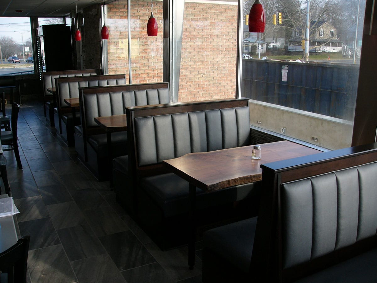 New Booth Seats Design For Restaurant Expansion Project 