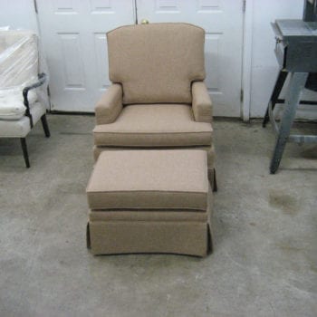 Furniture reupholstery repair