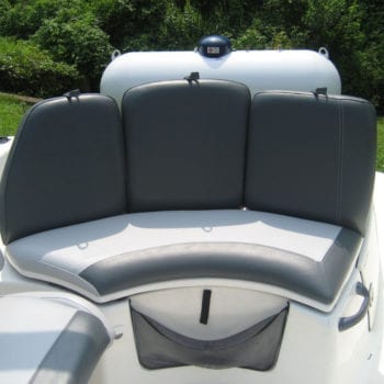 Total Makeover of Islandia Boat With New Upholstery