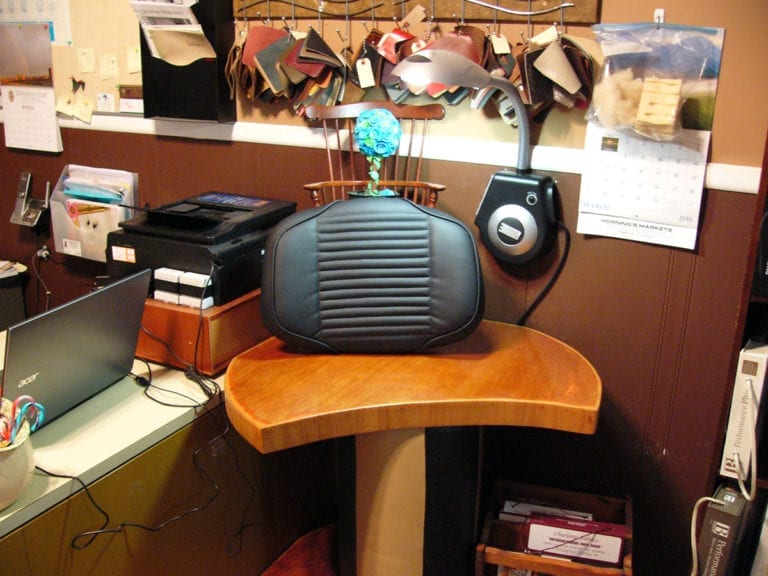 Motorcycle seat upholstery near me