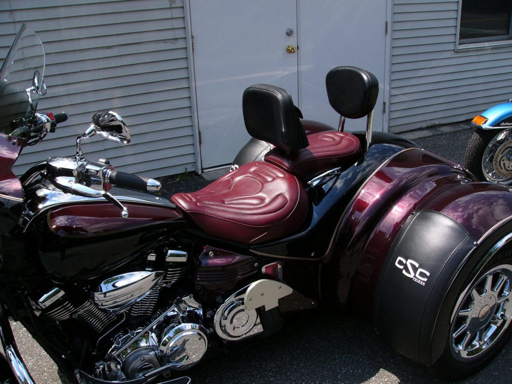 Yamaha Stratoliner Motorcycle Seat Redesign