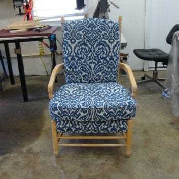 Furniture reupholstery repair