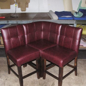 Furniture reupholstery repair