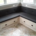 Window Seat Build to Suit Custom Reupholstered