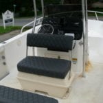 Boat Upholstery Center console seat - pa