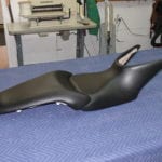 Motorcycle seat Upholstery