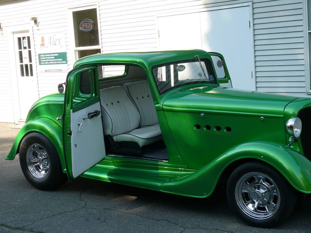 Green Antique Car Upholstery - Antique - Lebanon County PA