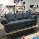 Mid century sofa & loveseat sofa restoration