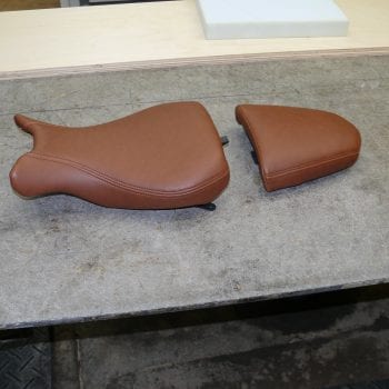 Upholstery motorcycle seat 1 Upholstery motorcycle seat