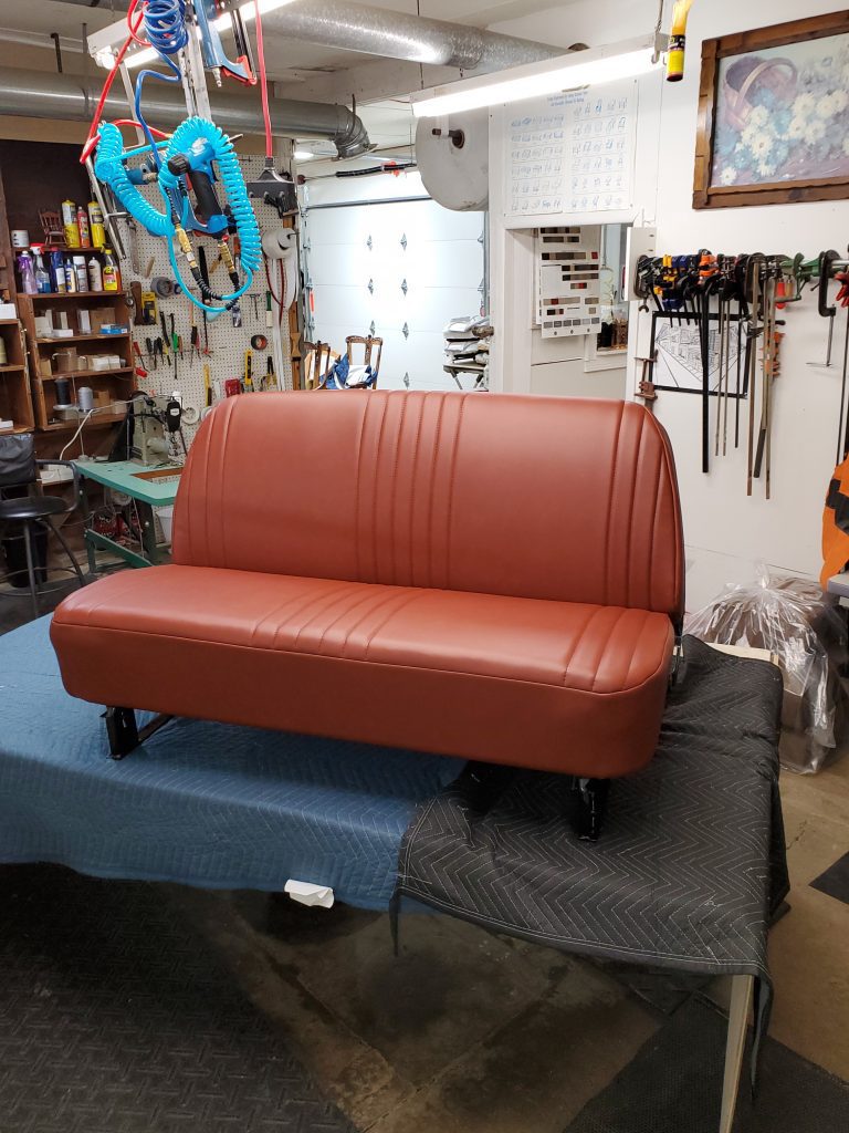 1950 Truck Bench Seat Reupholstery Project