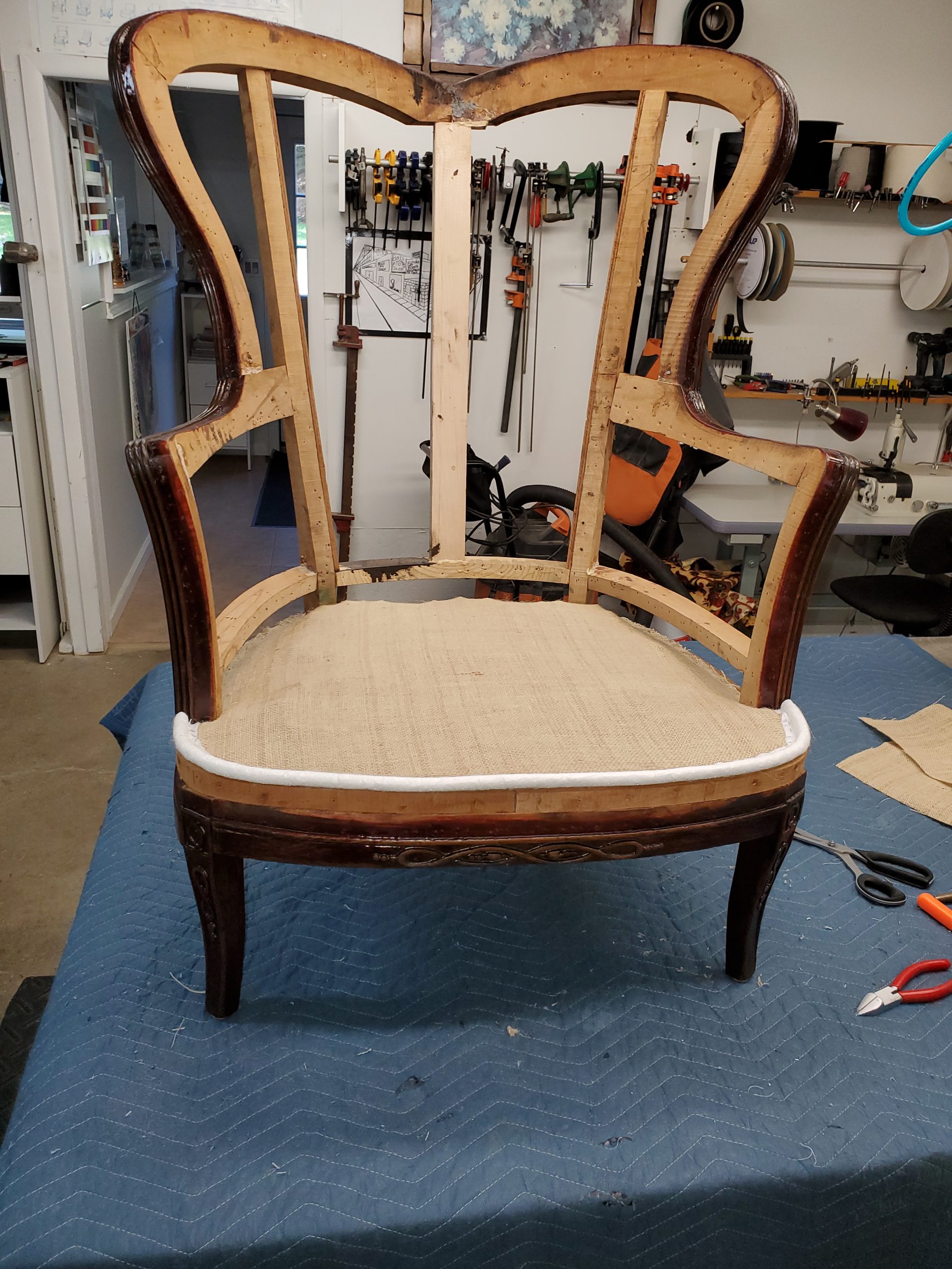 How much does it cost to Reupholster a Chair?