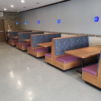 Restaurant booths reupholstered in pennsylvania