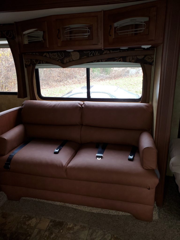 RV Upholstered Sofa Seats