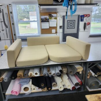 RV interior upholstery Pennsylvania motorhome cushion replacement PA