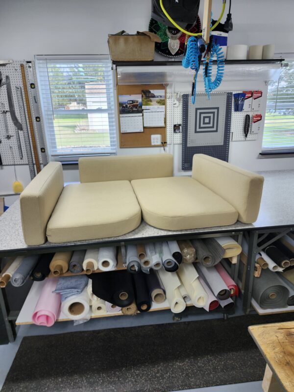 RV interior upholstery Pennsylvania motorhome cushion replacement PA