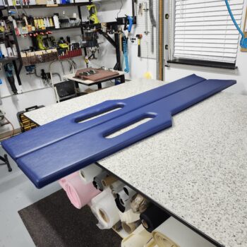 Rinker boat upholstery restoration custom boat cushion replacement PA boat seat upholstery Pocono PA